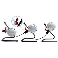 フジマック LEDスタンド&クリップ2WAYランプ(60W/6000ルーメン) PWLー60FLS 1個