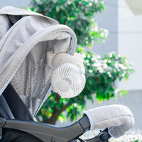 充電式 ラウンドミニクリップファン LW LCAF013-LW 1台