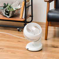 ライフオンプロダクツ 完全分解USB給電式3Dサーキュレーター リモコン付 LW LCAF014-LW 1台