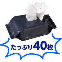 ボディシート Clesh MEN 超クール シトラスミントの香り 40枚入　　汗拭きシート