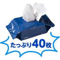 ボディシート Clesh MEN クール シトラスミントの香り 40枚入　　汗拭きシート