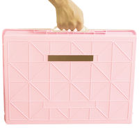 デビカ 学校ひきだしNW 手さげ(じしゃく付)パステルブルー 044419 1個