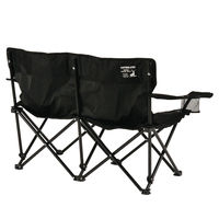 キャプテンスタッグ グラシア イスベンチ ブラック UC-1877　1台（直送品）