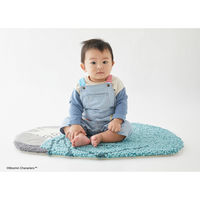 スミノエ MOOMIN 眠れないムーミン マット 45×75cm ブルー 4549781321615 1枚