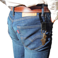 中林製作所 タフレーベル ストラップ付S 角型カラビナ VEX-211 1個（直送品）