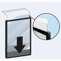 常磐精工 エコポケットパネルA3ブラック BEPPA-A3 1台（直送品）