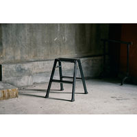 天馬 アルミ踏み台2段ブラック 812004245 1個