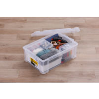 【コンテナボックス】アイリスオーヤマ コンテナ ボックスコンテナ 本体のみ (ふた別売り) 容量12.1L B-13R クリア 1個