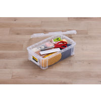 【コンテナボックス】アイリスオーヤマ コンテナ ボックスコンテナ 本体のみ (ふた別売り) 容量3.9L B-4.5R クリア 1個