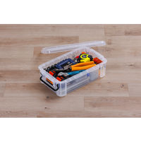 【バックルコンテナ】アイリスオーヤマ コンテナ プラスチック製バックル コンテナボックス 容量4.1L BL-4.5R クリア 1個