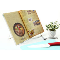 ユノックス 折りたたみ式ワイヤーブックスタンド 小 20-043 1台