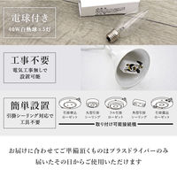 萩原 ガラスシャンデリア NL-8628WH 1台（直送品）