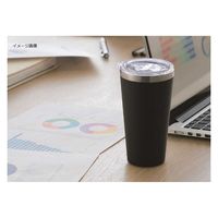 カクセー Tolid -トリッド- 蓋付二重タンブラー 420ml ブルー TO-01A 1個（直送品）