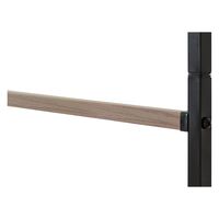 アイリスオーヤマ 折りたたみ物干し5連タイプ ブラック OTM-250R 1台