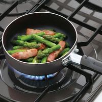 カクセー ガス火コンロ専用 ミニフライパン 18cm KN-01 1個