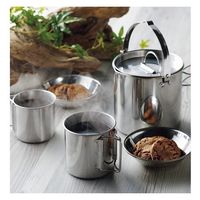 カクセー キャンピングクッカー 5点セット PP-11 1個