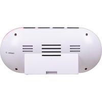 お薬タイマー お薬カレンダー 投薬カレンダー マルエヌ 服薬時計 電波時計 音声アラーム機能 繰り返しお知らせ機能 ピンク NTP-SM01P 1台