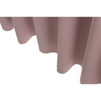 フォレストリンク 防炎遮光 カフェカーテン 1400×350mm ベビーピンク ca1108bpi-140-35-1 1枚（直送品）