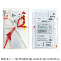 ササガワ 新金封 新築祝用 赤白 中判 27-5753 1セット(1枚×5)