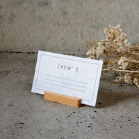 クルーズ 木製ミニスタンド MS-100 1セット(1パック×5)