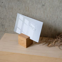 クルーズ 木製ミニスタンド キューブ MS-180 1セット(1パック×5)