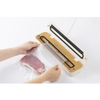 アイリスオーヤマ 真空保存フードシーラースリム ホワイト VPF-S50 1セット（6台）