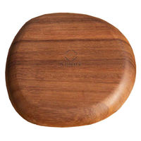 S'more（スモア）ソウシジュ木から作られた木目が綺麗なディッシュプレート 20×20cm 1枚