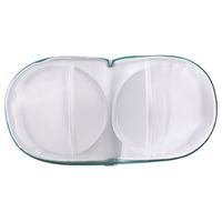 洗濯ネット ソフトブラもやさしく洗えるネット 立体3D形状 折りたたみ式 1個 コジット