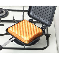 焼き目がサクサク ホットサンドメーカー SJ2408 ヨシカワ