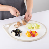 貝印 まるいまな板 35cm ホワイト 食洗機対応 AP5329 1セット(3個)