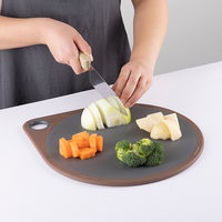 貝印 まるいまな板 30cm チャコールグレー 食洗機対応 AP5331 1セット(3個)