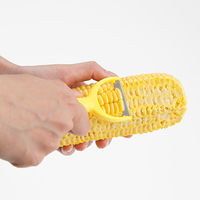 貝印 コーンピーラー イエロー 食洗機対応 1セット（3個）