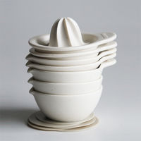 しぼり揃え 白 しぼり器 シリコーンシート付き 電子レンジ・食洗器対応 箱入り 日本製 1個 ワールド・クリエイト