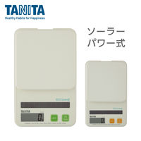 タニタ（TANITA）デジタルソーラー クッキングスケール 2kg キッチンスケール グリーン SD-004-GR 1個