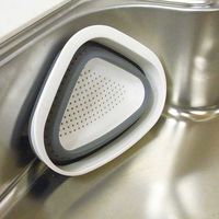 抗菌 折りたためる 三角コーナー Style Storage 1個 ベストコ