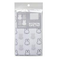 WH顔だけミッフィー マイクロファイバー 吸水水切りマット 30×40cm ホワイト 1枚 オカトー