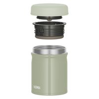 サーモス 真空断熱スープジャー 400ml カーキ JEB-400 KKI 1個