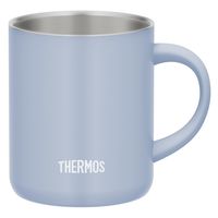 サーモス 真空断熱マグカップ 350ml アッシュブルー JDG-352C ASB 1セット（12個）