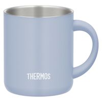 サーモス 真空断熱マグカップ 280ml アッシュブルー JDG-282C ASB 1セット（12個）