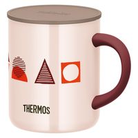 サーモス 真空断熱マグカップ 350ml ピンクパターン JDG-352LTD P-PTN 1セット（12個）