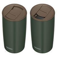 サーモス 真空断熱タンブラー 500ml フォレストグリーン JDP-501 FG 1個