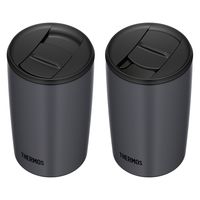 サーモス 真空断熱タンブラー 400ml ダークグレー JDP-401 DGY 1個