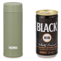 サーモス（THERMOS） 水筒 真空断熱ポケットマグ 120ml カーキ JOJ-120 KKI 1個