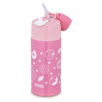 サーモス（THERMOS）真空断熱ストローボトル パープルピンク 400ml FHL-403F PL-P 1個 キッズ