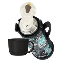 サーモス（THERMOS）真空断熱2ウェイボトル ブラックアクア 1000ml FJJ-1001WF BKAQ 1個 スポーツ