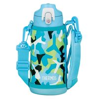 サーモス（THERMOS）真空断熱2ウェイボトル ブルーホワイト 600ml FJJ-601WF BLWH 1個 スポーツ