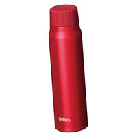 【セール】サーモス（THERMOS） 保冷炭酸飲料ボトル 500ml レッド FJK-500 R 1個
