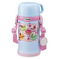 象印マホービン ステンレスボトル クール キッズ 2WAY ストロー&コップ タイプ 600ml 1セット（3個）