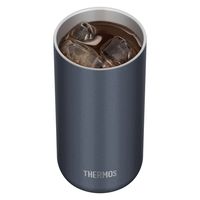 サーモス（THERMOS）真空断熱タンブラー メタリックブラック 340ml JDW-340C MBK 1個