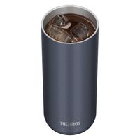 サーモス（THERMOS）真空断熱タンブラー メタリックブラック 420ml JDW-420C MBK 1個